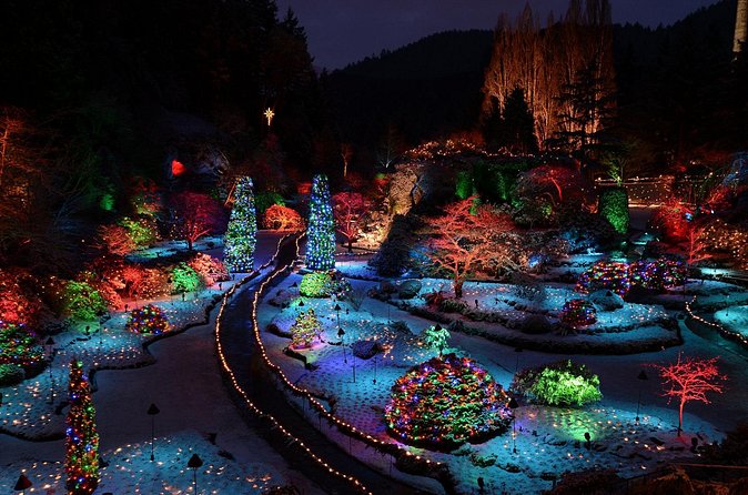1 hour City Tour & Butchart Gardens: Christmas - Entry included! - What to wear and bring for a Christmas evening in Victoria