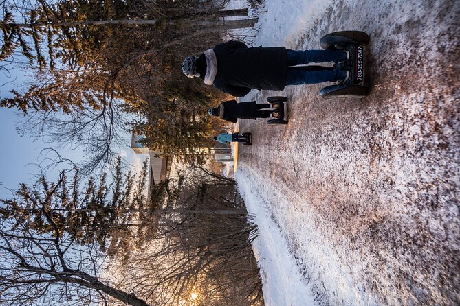 1-Hour Edmonton River Valley Segway Tour - A winter Segway route that feels like Edmonton, not just a drive-by