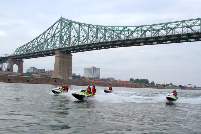 1-Hour Jet Ski Guided Tour – Explore Montreal Waterways in Style! - What the 1-hour Jet Ski loop feels like on the St. Lawrence