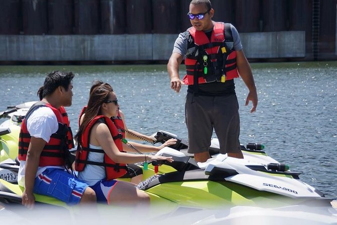 1-Hour Jet Ski Guided Tour – Explore Montreal Waterways in Style! - The guided ride vs. the 15 to 25 minutes of free time
