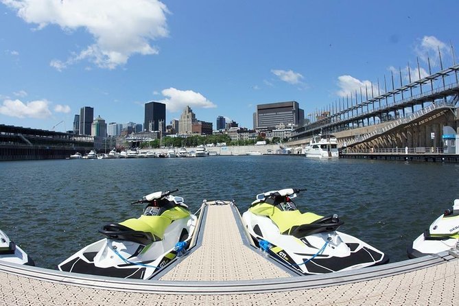 1-Hour Jet Ski Guided Tour – Explore Montreal Waterways in Style! - Île Sainte-Hélène stop: Biosphere views and La Ronde sight lines