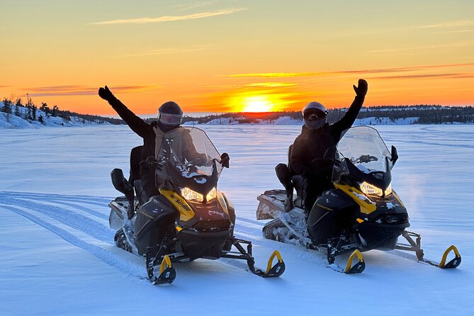1 Hour Snowmobile Adventure in Yellowknife - New sleds, heated gear, and what you actually feel in your body
