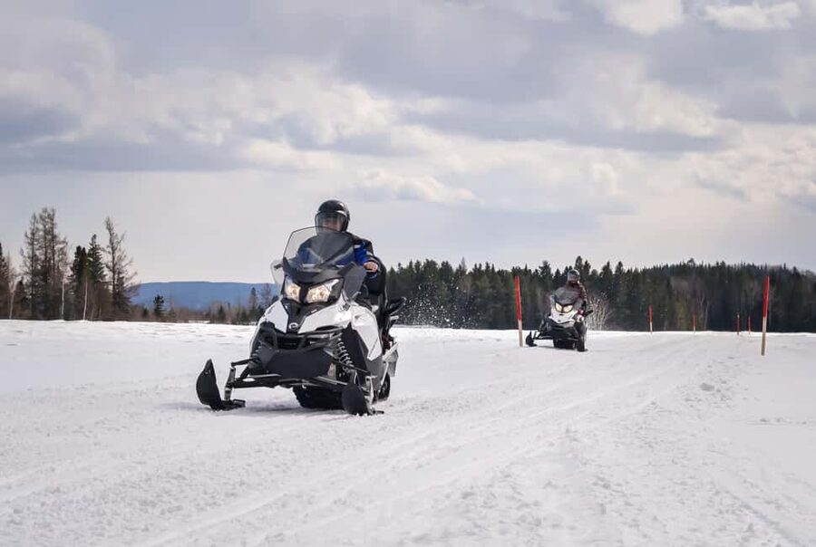 15 min. Tadoussac: Snowmobile Expedition in Saguenay Fjord - Where You Ride: Sacré-Coeur, Saguenay Fjord, and the Winter Country Feel