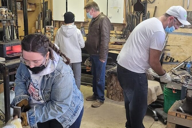 2 Hour Blacksmithing Experience in Niagara (Craft Class/Activity) - The Hands-On Flow: From Iron to Finished Piece