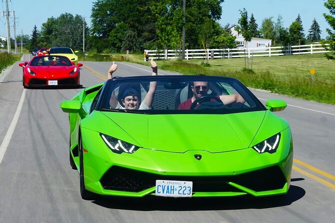 3 Hour Exotic car Tour driving 4 to 5 Super cars - Key Highlights You Should Know Before You Go