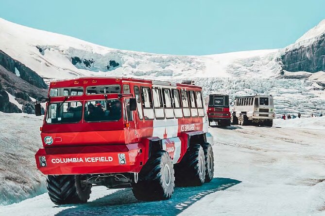 4-Day Authentic Banff, Jasper and Glacier Tour Package - Jasper National Park Highlights: Icefield Discovery Centre, Sunwapta, Medicine Lake, and Maligne Lake
