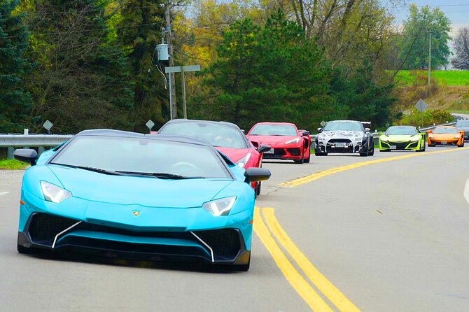 6 Hour Exotic Car Tour driving 6 Super cars + Lunch - The safety briefing that actually helps you drive
