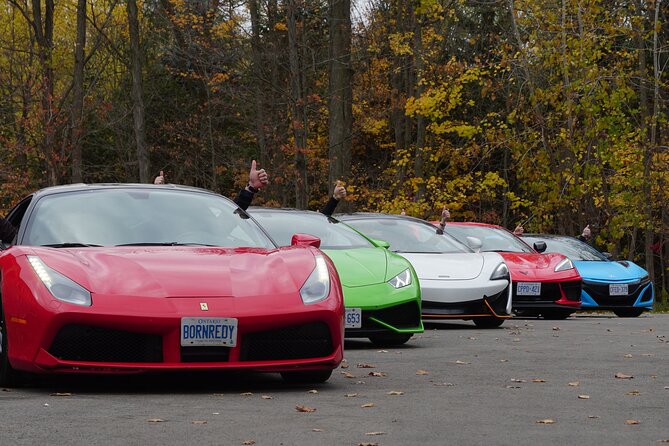 6 Hour Exotic Car Tour driving 6 Super cars + Lunch - The switching checkpoints: how the day stays fair and fun