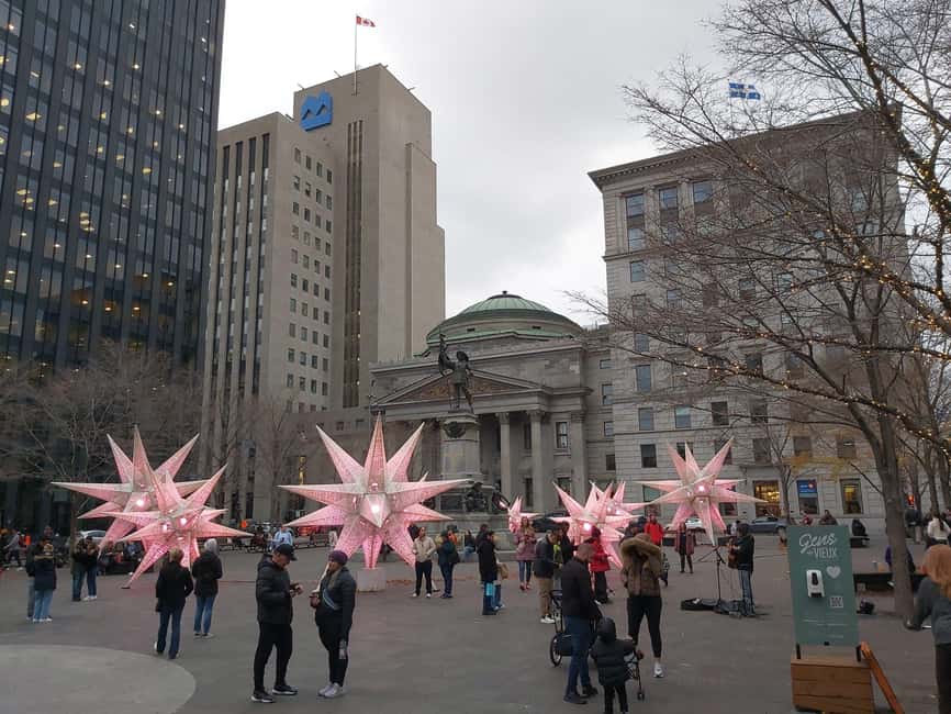 A Walking Tour of Old Montreal - The Pointe-à-Callière Observation Deck: A Quick Way to Get Oriented