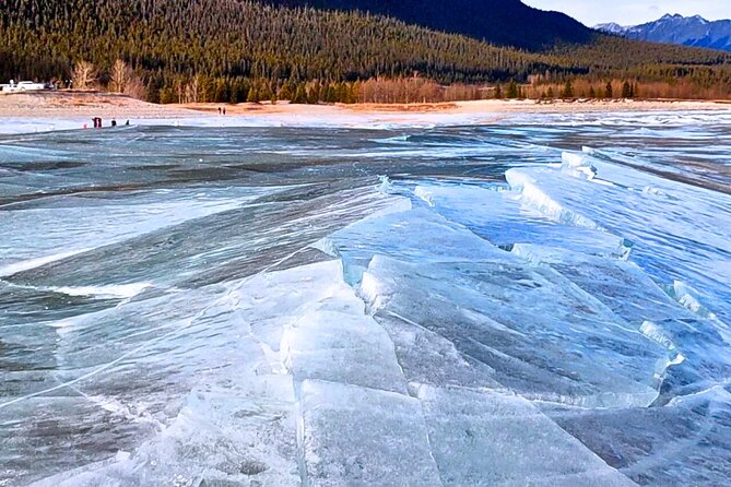 Abraham IceBubble, Peyto, Bow Lake with Snowshoeing& Icewalk - Seasonal Choices: Sunwapta Falls and the Icefields Parkway Feel