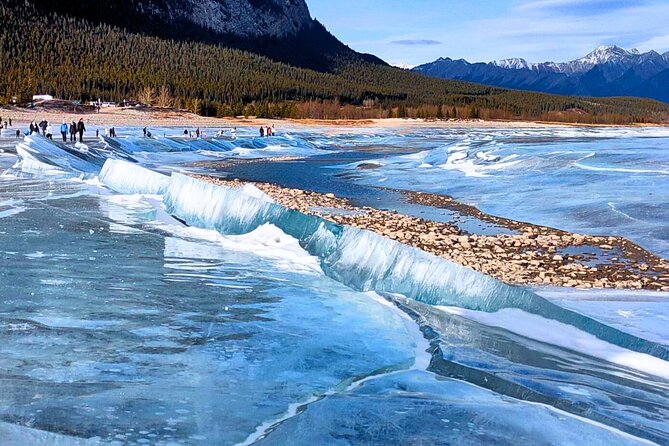 Abraham IceBubble, Peyto, Bow Lake with Snowshoeing& Icewalk - What You Should Expect to Give Up: Cold, Crowds, and Waiting