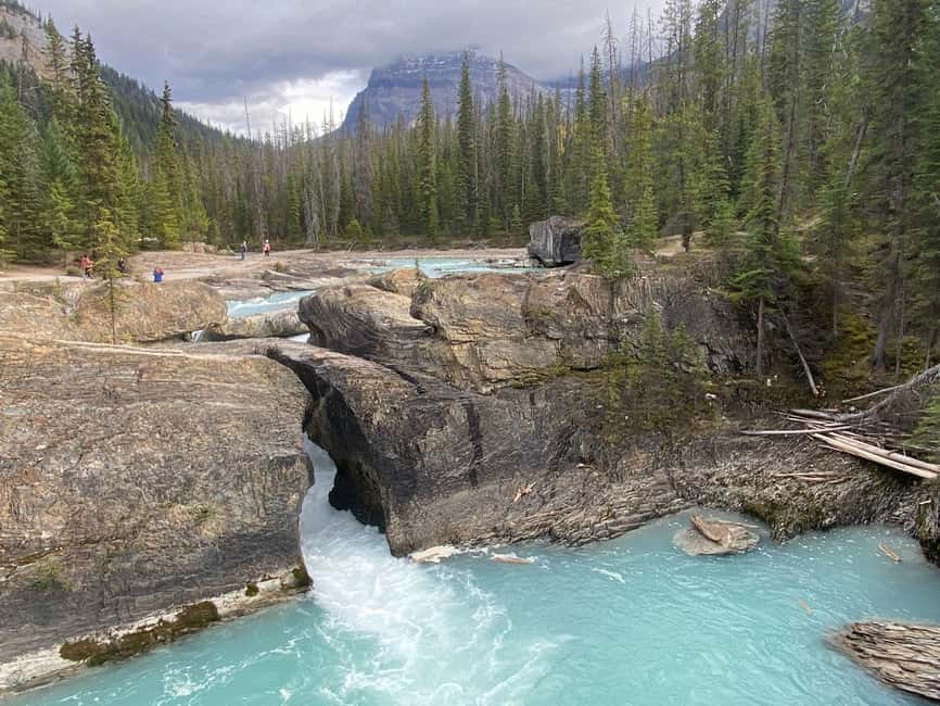 Abraham IceBubble, Peyto, Lake Louise, Bow Lake, Snowshoeing - Bow Lake and the summer version of this same route