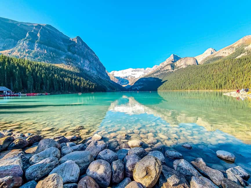 Abraham IceBubble, Peyto, Lake Louise, Bow Lake, Snowshoeing - How long you really get at each stop