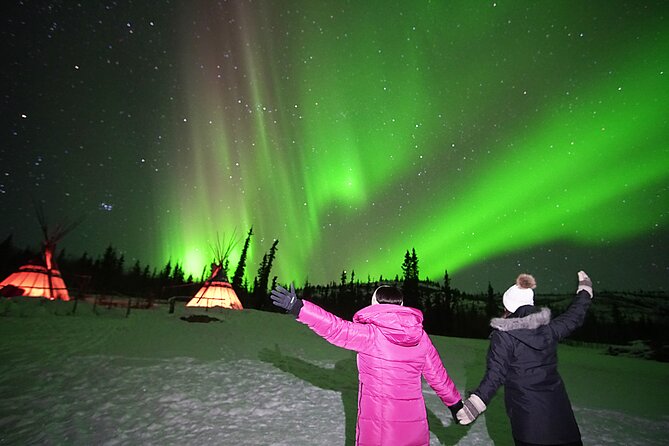 Arctic Day: Aurora Viewing Tour | late night - Stop 1, Aurora Range Adventure: what the viewing site is like