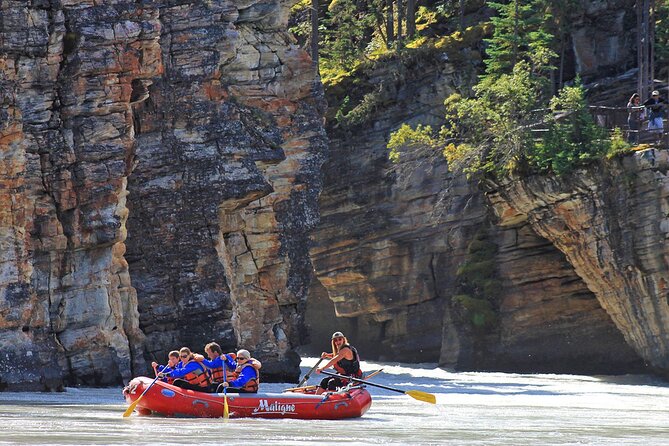 Athabasca Canyon Run Family Rafting: Class II Plus Rapids - Athabasca Canyon views, wildlife chances, and river-level perspective