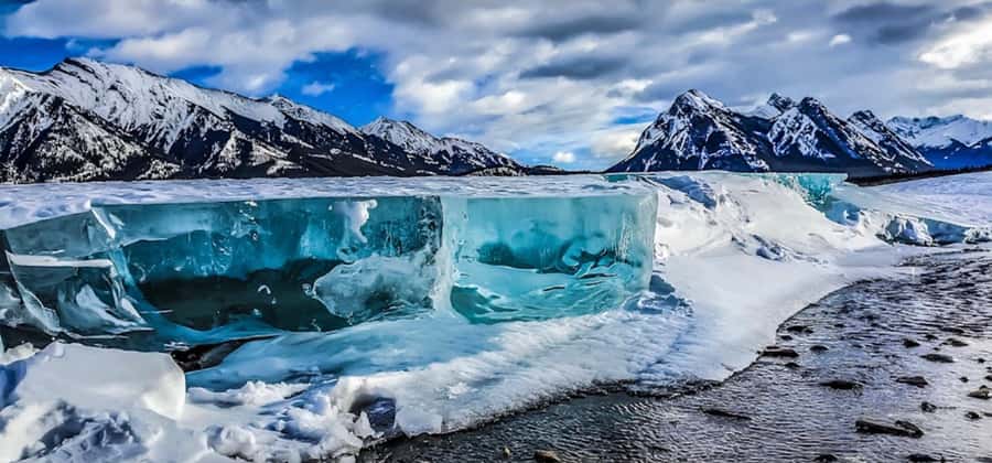 Athabasca Falls/Abraham,Sunwapta Falls, Icefield, Peyto Lake - A best-of Banff and Jasper day, built around Icefield Parkway