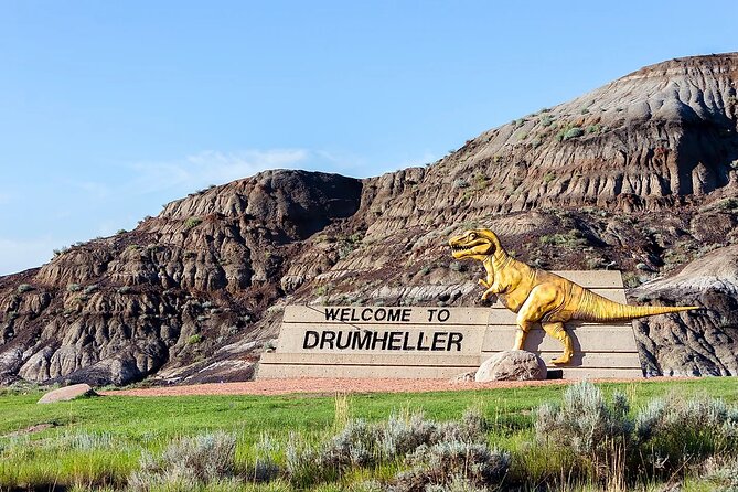 Badlands Tour: Drumheller with Museum, Hoodoos & Dinosaurs - The World’s Largest Dinosaur: Fun Quick Stop, Extra Cost