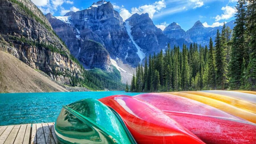 Banff/Canmore Moraine Lake & Lake Louise-Hike/Canoe/Sightsee - Pickup in Canmore, Harvie Heights, and Banff: Easy Starts
