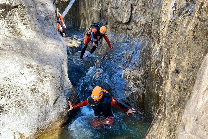 Banff Canyoning - Ghost Canyon (Intermediate Level) - Intermediate difficulty: what to expect if you are not a rope expert