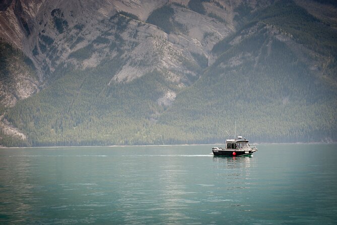 Banff Fishing on Lake Minnewanka - Stop 1: Lake Minnewanka, and why the fishing is only half the story
