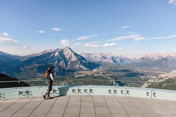 Banff Gondola Ride Admission - What you see on the way up: town, Bow Valley, and six ranges