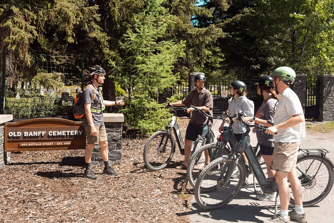 Banff Highlights E-Bike Tour - Guides, group size, and riding confidence