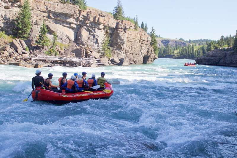 Banff: Horseshoe Canyon Whitewater Rafting Tour - Optional cliff jumps: 8 ft or 30 ft, only if you’re ready