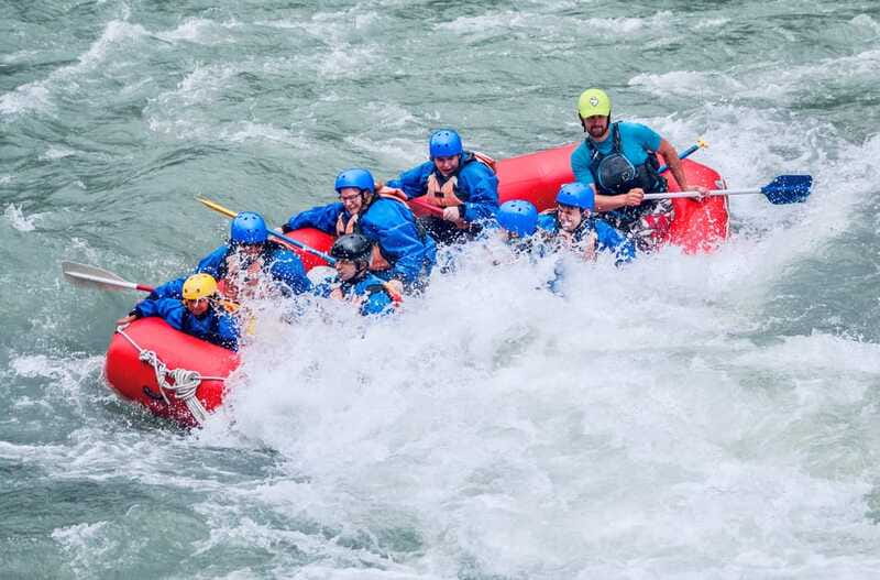 Banff: Kananaskis River Whitewater Rafting Tour - Calmer Water Games, Plus an Optional Swim Spot