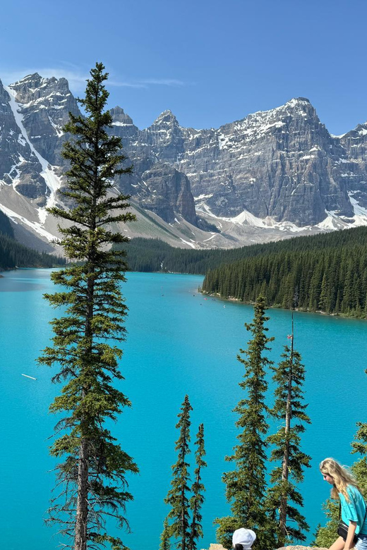 Banff : Lake Louise, Moraine, Emerald & Johnston Canyon tour - Emerald Lake in Yoho National Park: a quieter contrast