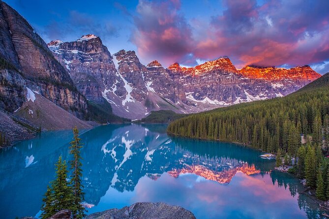 Banff Lake Louise Moraine & Emerald Lake Tour - Lake Louise, with Fairmont Chateau Lake Louise as a classic backdrop