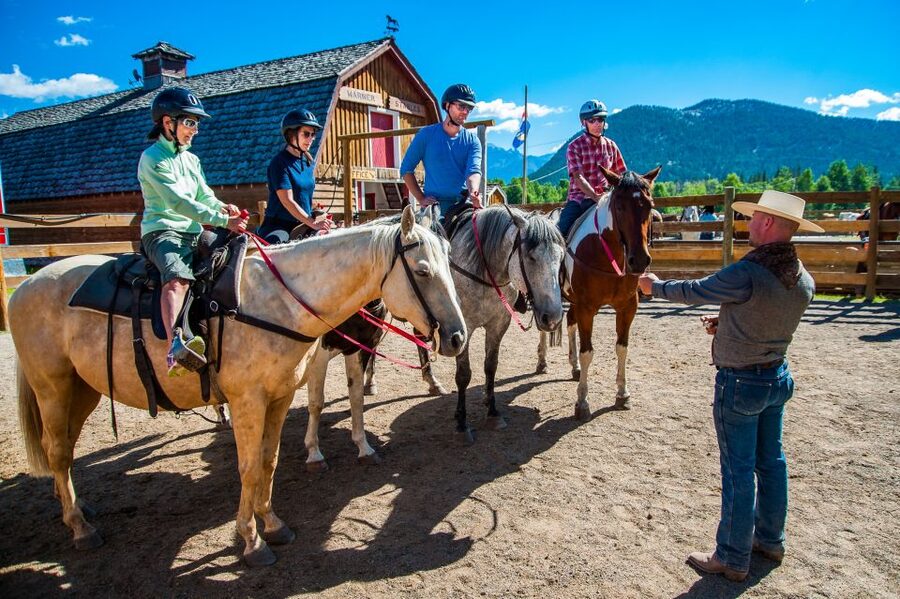 Banff National Park: 1-Hour Bow River Horseback Ride - Getting Started: Helmets, Basic Riding Lessons, and That First Mount