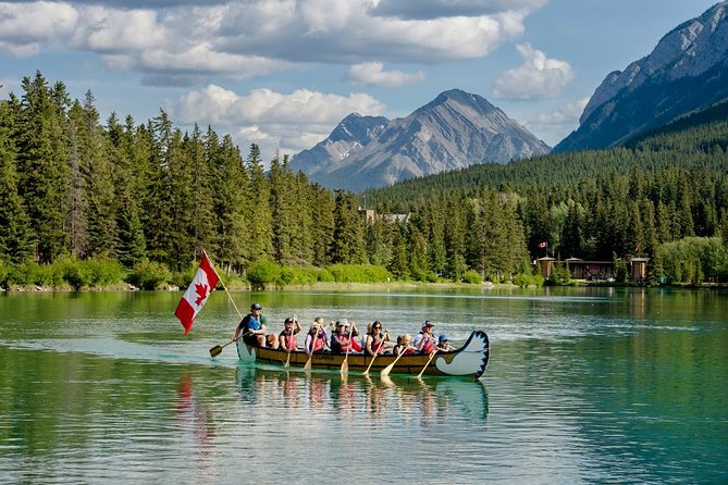Banff National Park Big Canoe Tour - How the Big Canoe trip works on the Bow River