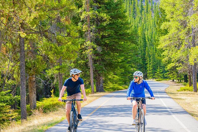 Banff Nature E-bike Tour - Stop 3: Nancy Pauw Bridge for Bow River views in the middle of town