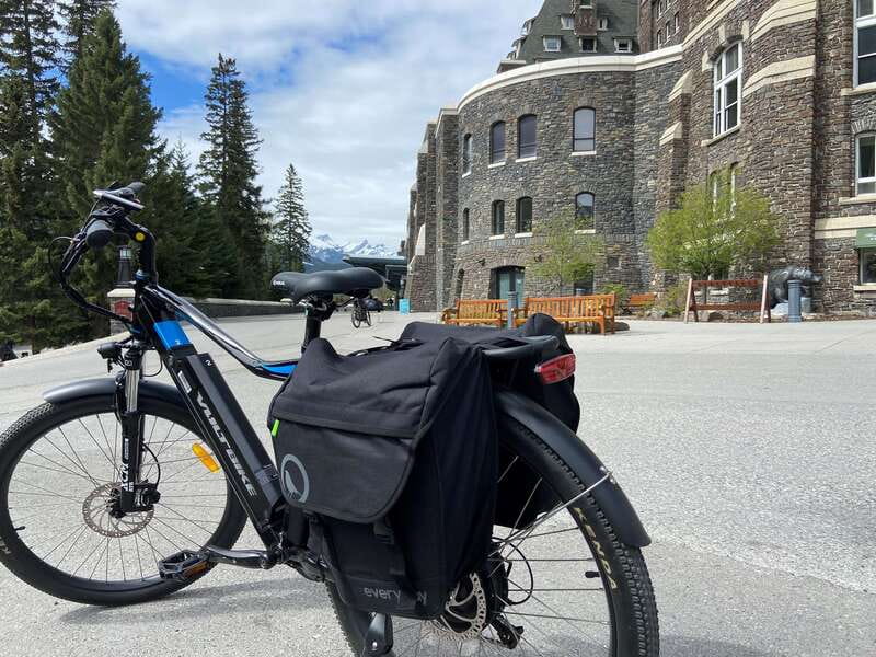Banff Townsite: E-Bike Explorer - Banff Springs Hotel, downtown sights, and the Cave and Basin area