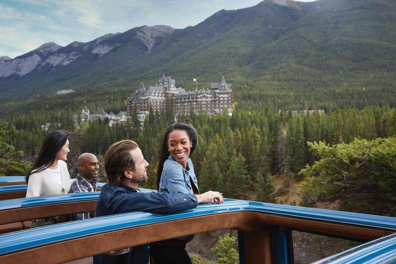 Banff: Vintage Car Legendary Open-Top Touring - Entering the 1930s cabin with an open roof