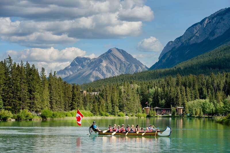 Banff: Wildlife on the Bow River Big Canoe Tour - Key highlights