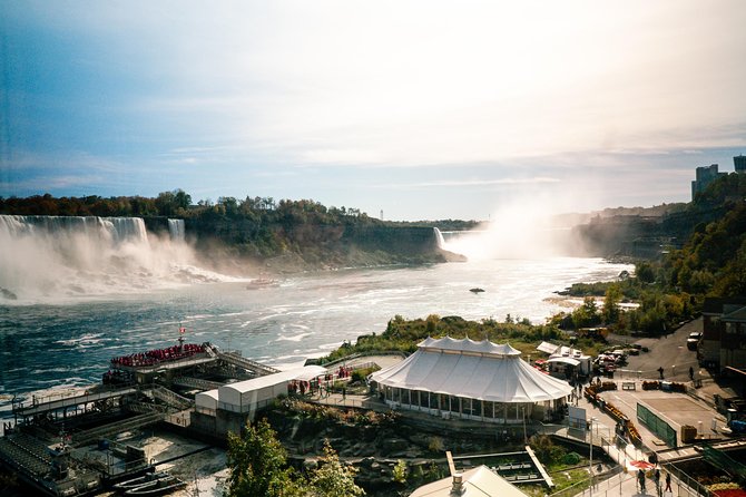 Best of Niagara Falls Canada Premium Tour: Behind Falls and Boat - Pickup in a Mercedes Van, With a Small-Group Feel
