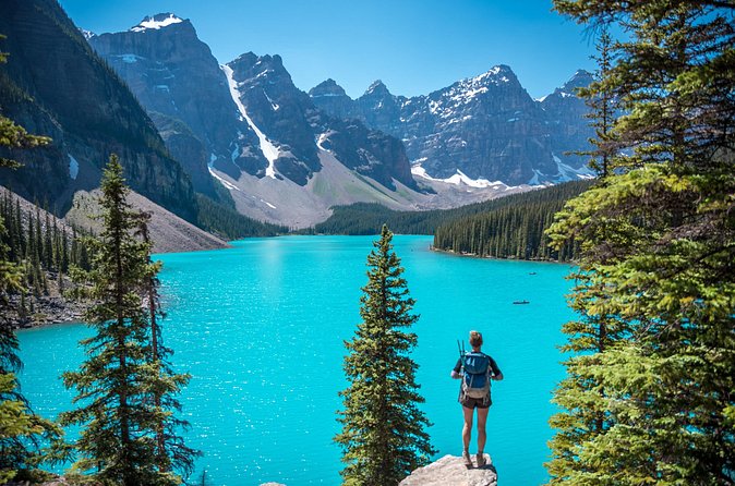 Bestseller From Canmore/Banff: Moraine Lake Adventure - Rockpile Views And Canoe Time Without The Rush