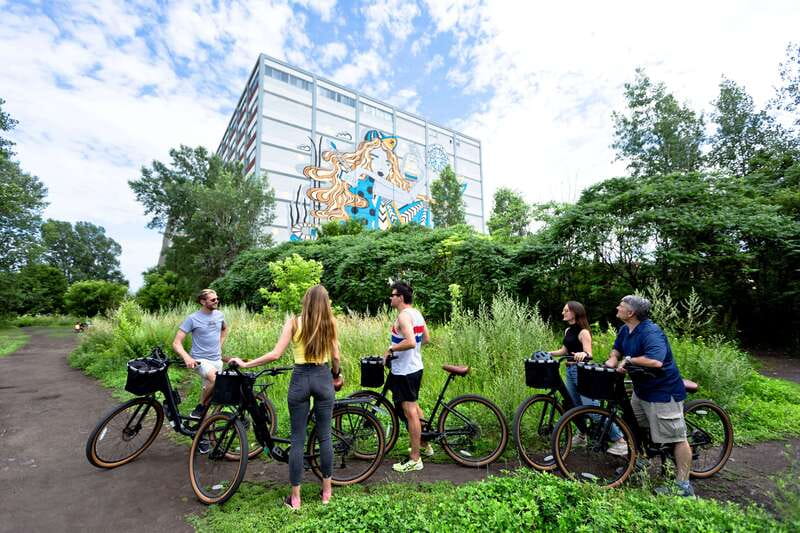 Bike/E-bike tour Plateau,MileEnd, Jean-Talon Market by Fitz - Pace, distance, and what it feels like on the bike