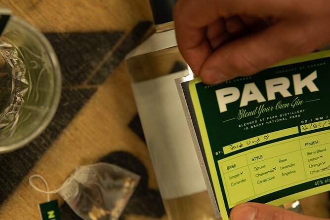 Blend Your Own Gin Experience in Banff - Park Distillery Free Tour and Experiences: what happens on the distillery side