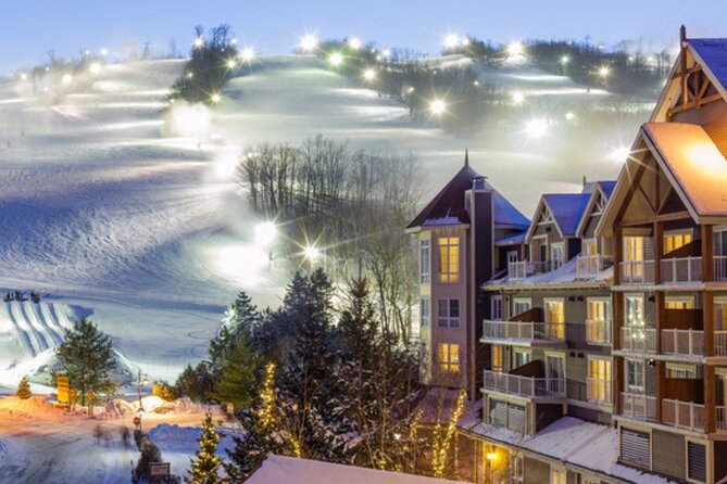 Blue Mountains Shuttle from Toronto – Village or Scenic Caves - Blue Mountain Village free time: shopping, cafés, and choosing your own tempo