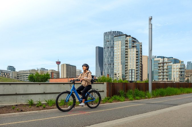 Calgary #1 Food Bike Tour: Taste Local And See The City By E-Bike - Prince’s Island Park: where the ride turns into a slower, scenic pause