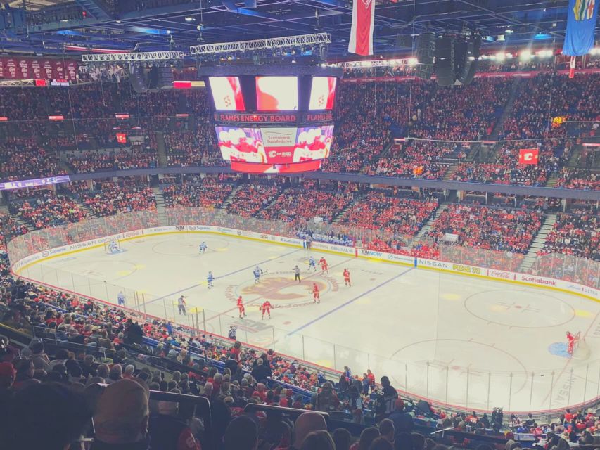 Calgary: Calgary Flames Ice Hockey Game Ticket - Choosing Seats In Scotiabank Saddledome: Budget, Regular, Or Premium