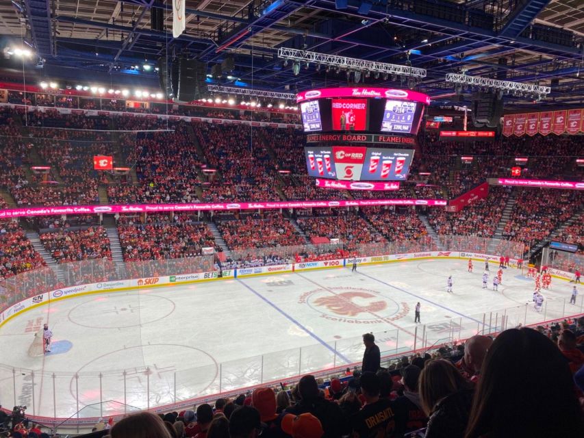 Calgary: Calgary Flames Ice Hockey Game Ticket - Ticket Value At About $39 And What You’re Really Paying For