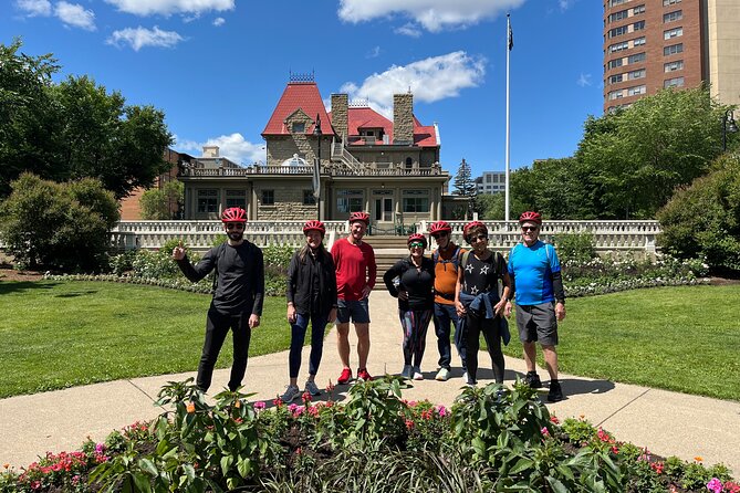 Calgary City Highlights 2 Hour E-Scooter Tour - The Bow and Central Memorial Park: skyline moment and cultural context