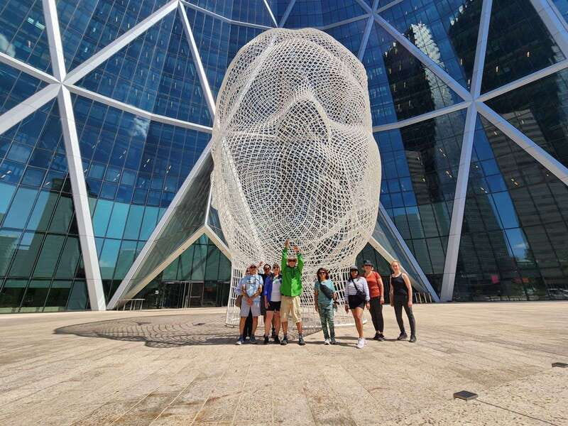 Calgary: City Highlights Walking Tour | 3-Hour - A surprise stop plus Devonian Gardens: where the tour changes pace