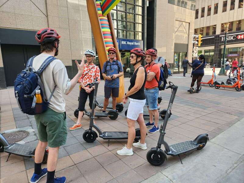 Calgary: E-Scooter City Highlights Tour - Toonie Tours HQ to first roll: setting yourself up for a stress-free ride
