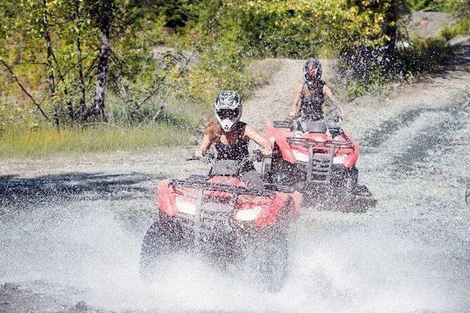 Call of the Wild ATV Tour - Carleton Lodge start point: what you do before the engine roars