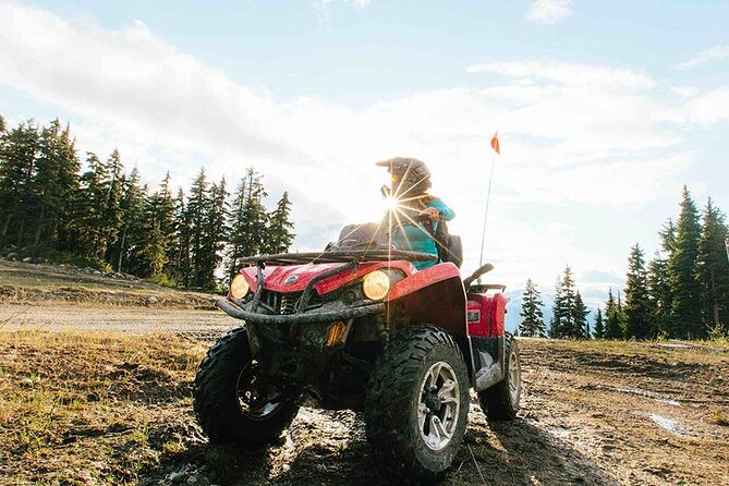Call of the Wild ATV Tour - Riding the rugged 2.5-mile off-road track: rivers, streams, and viewpoints
