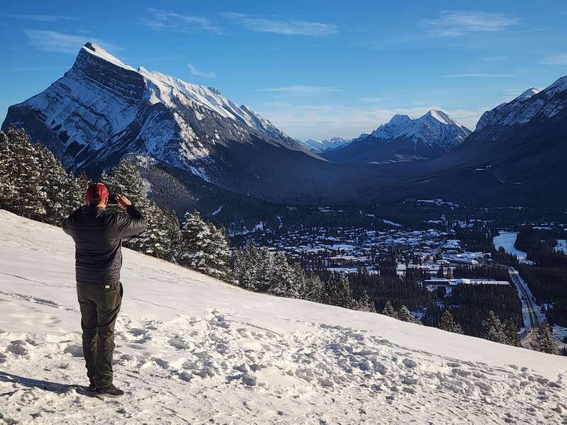 Canmore/Banff: Explore Banff & Wildlife - Surprise Corner Viewpoint: start the day with an eye warm-up